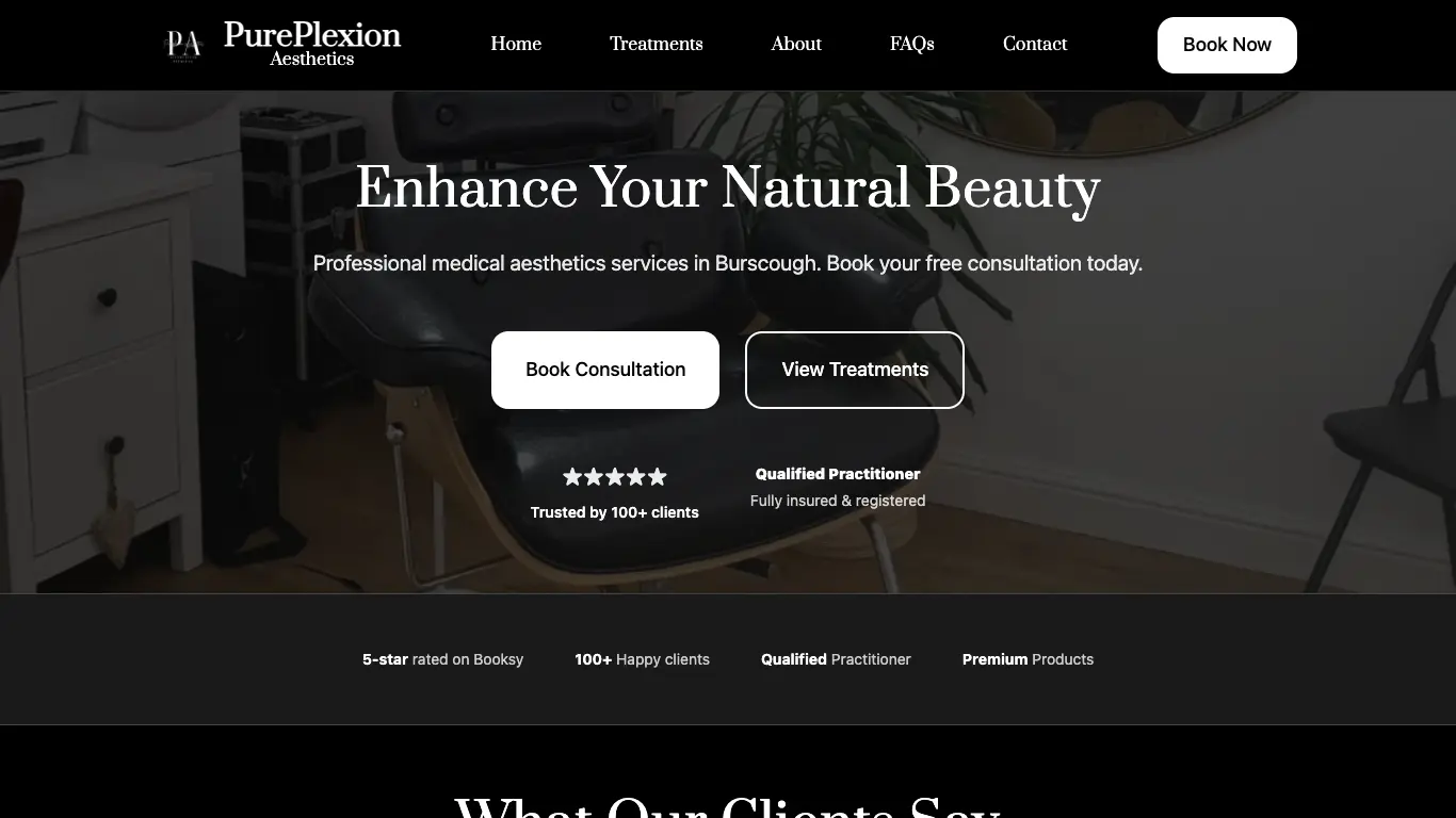 PurePlexion Aesthetics screenshot 1