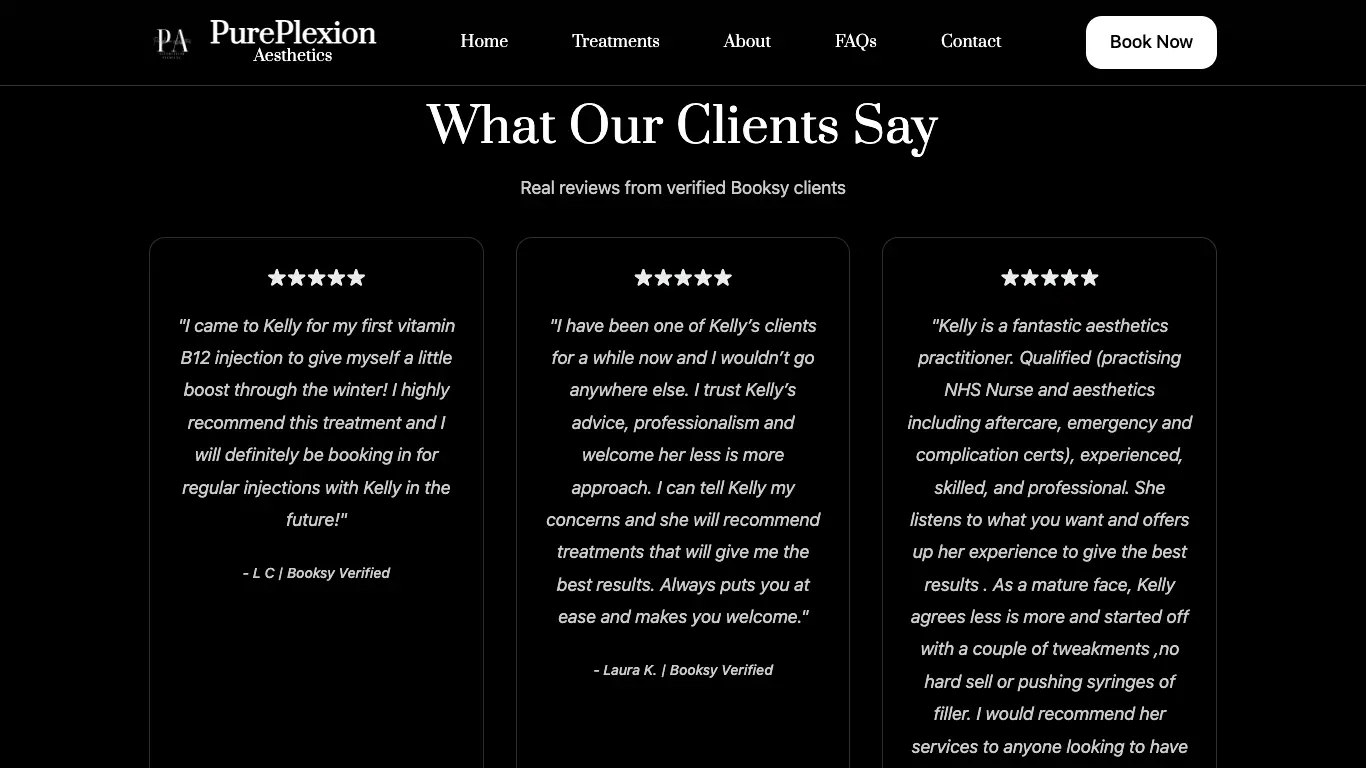 PurePlexion Aesthetics screenshot 3